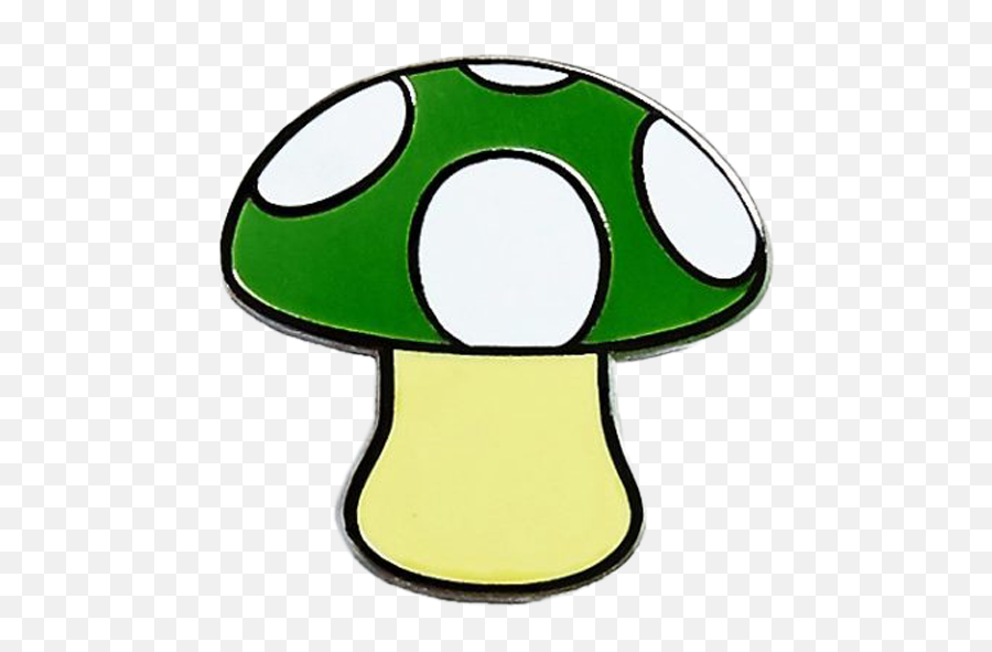 Mushroom Emoji Pin - Dot,Emoji Pins