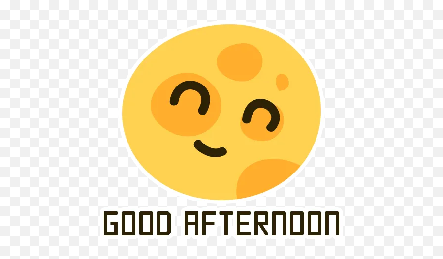 Afternoon By Marcossoft - Sticker Maker For Whatsapp Emoji,Dm Emoji