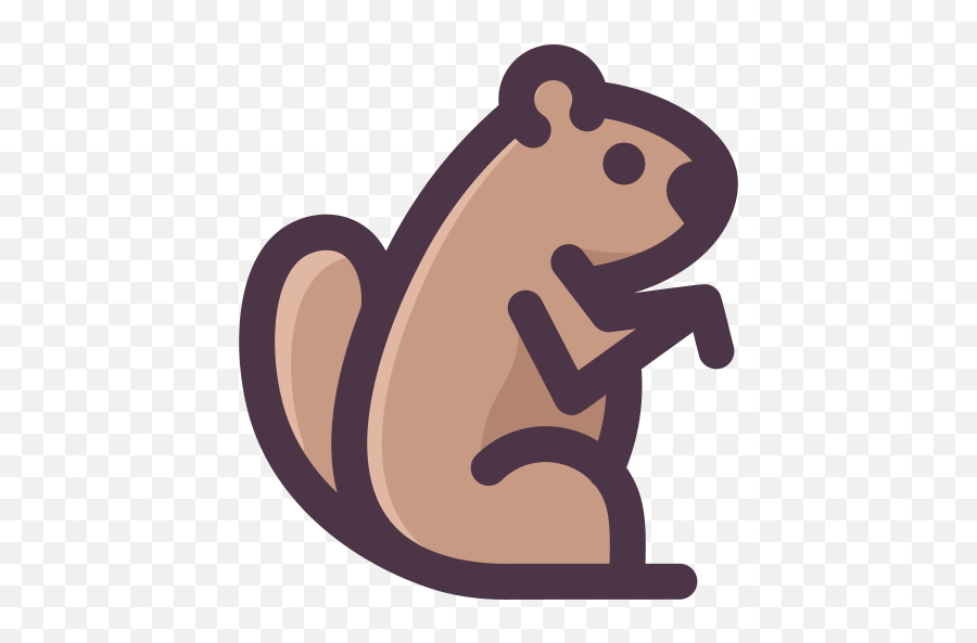 Marmota - Iconos Gratis De Días Festivos Emoji,Instagram Chipmunk Emoji
