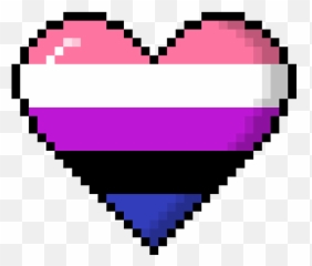 Genderfluid Pride 8bit Pixel Heart Duvet Cover By Patrick Emoji,Pixelated Galaxy Emoji