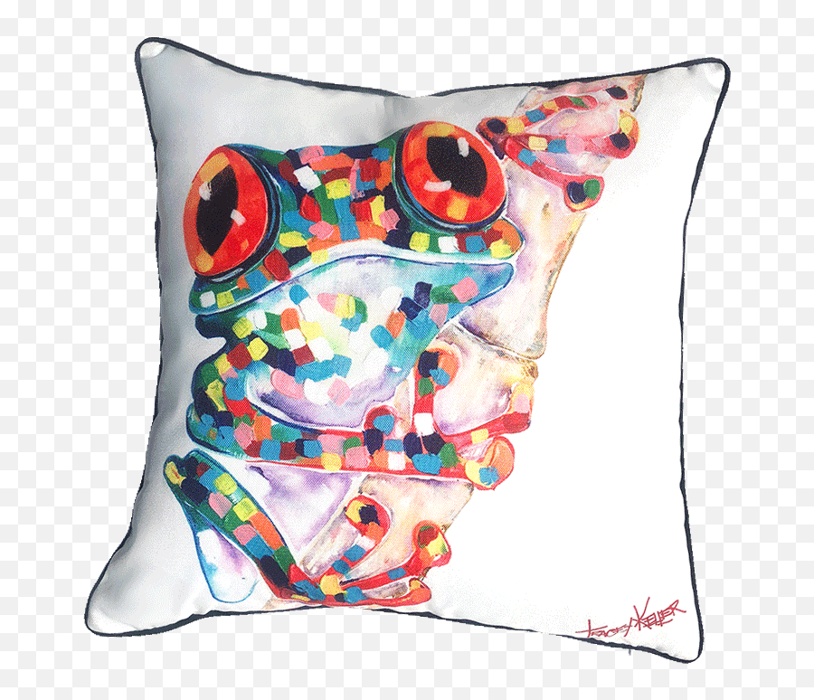 Top Tree Frog Stickers For Android U0026 Ios Gfycat - Decorative Emoji,Bunny Emoji Pillow
