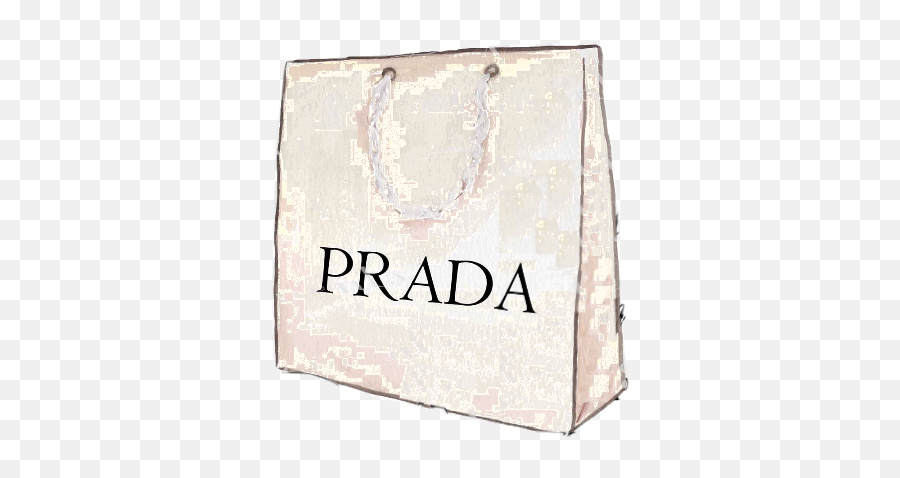 Prada Shopping Mall Bag Sticker By Nessa Coronado - Grupo Extra Emoji,Mall Emoji