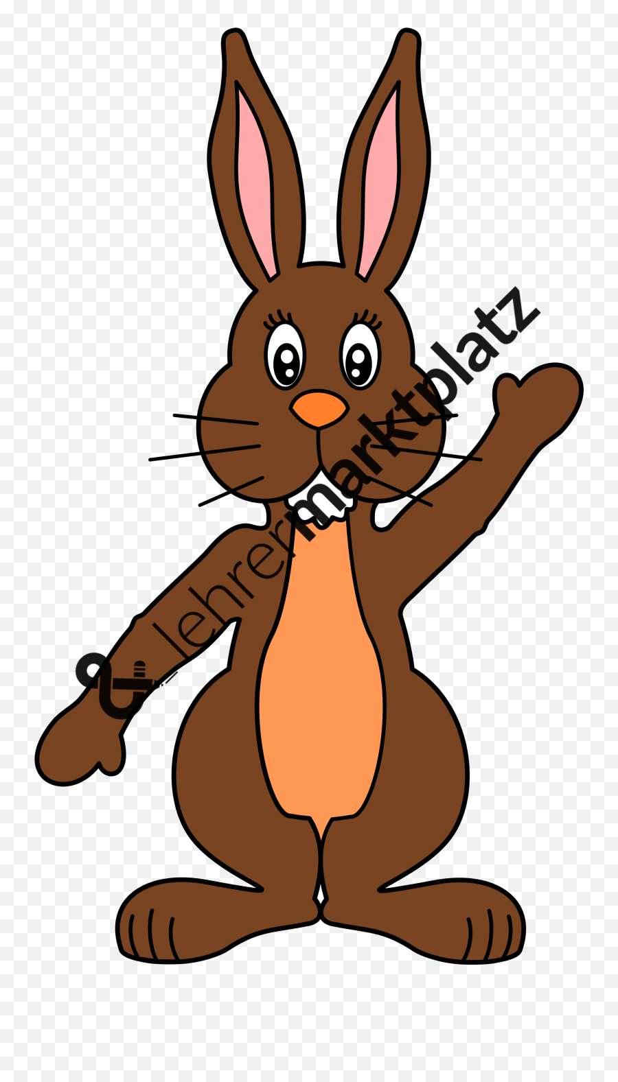 Domestic Rabbit Clipart - Full Size Clipart 4035084 Happy Emoji,Snowshoe Emoji