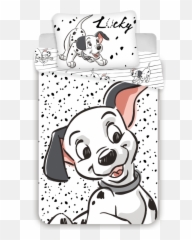 Disney - Jerry Fabrics Osuška 101 Dalmatin Lucky Emoji,Disney Bambi Emoji