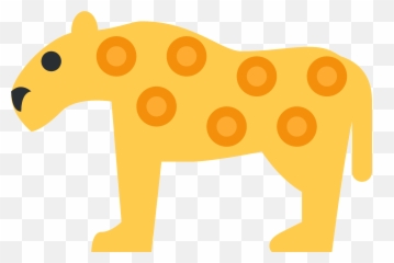 Leopard Emoji Clipart - Discord Leopard Emoji,Zebra Emoji