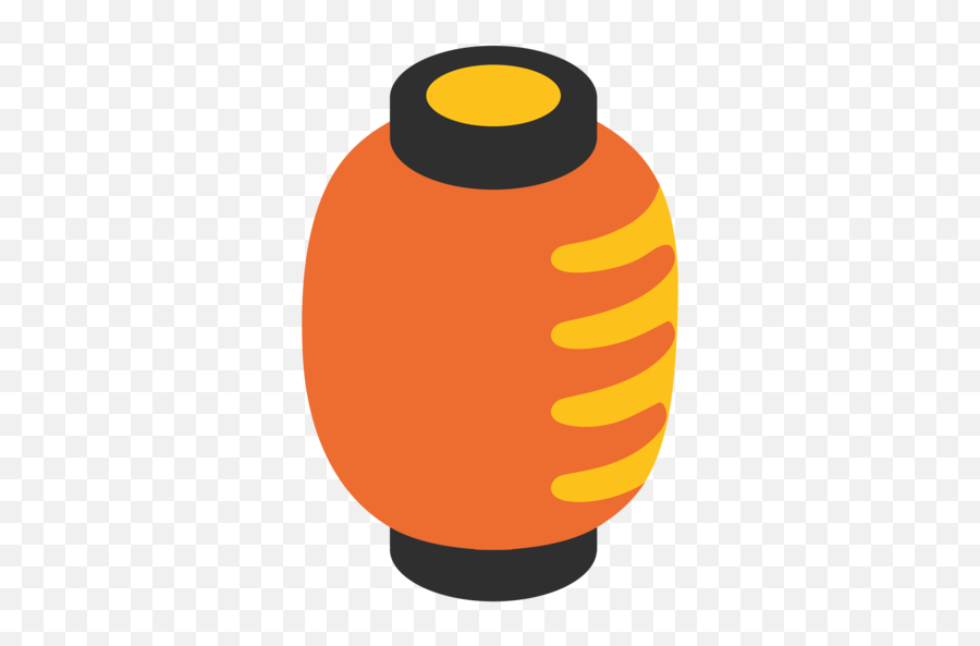 Red Paper Lantern Emoji - Lantern Emoji,Lamp Emoji