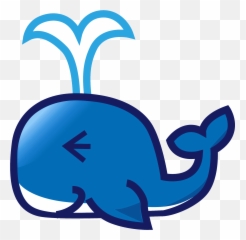 Spouting Whale Id 8698 Emojicouk - Whale,Crab Emoji Meme
