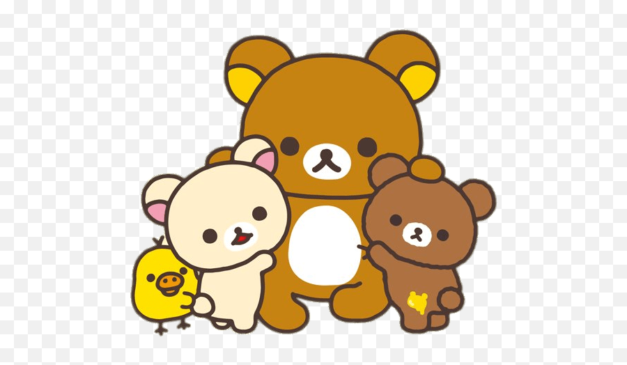 Hugging Clipart Transparent - Rilakkuma Png Emoji,Best Friend Emoji Costume