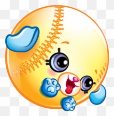 Pin - Shopkins Bessy Baseball Emoji,Poppy Emoji Copy And Paste