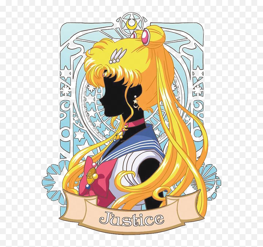 Sailor Moon - Free Sailor Moon Stock Emoji,Alt Code Emoji Justice