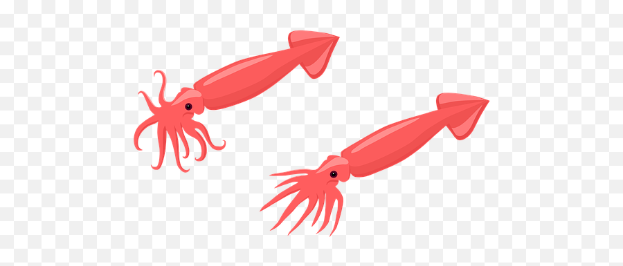 Free Squid Octopus Illustrations - Squid Color Emoji,Cuttlefish Emotions