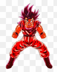 Son Goku - Kaioken Goku Emoji,Kaioken Attack Emoticon