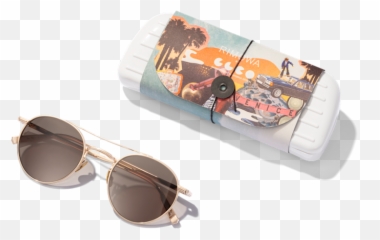 Rimowa And Garrett Leight - Rimowa X Glco Emoji,Emotion Sunglasses Brain Waves
