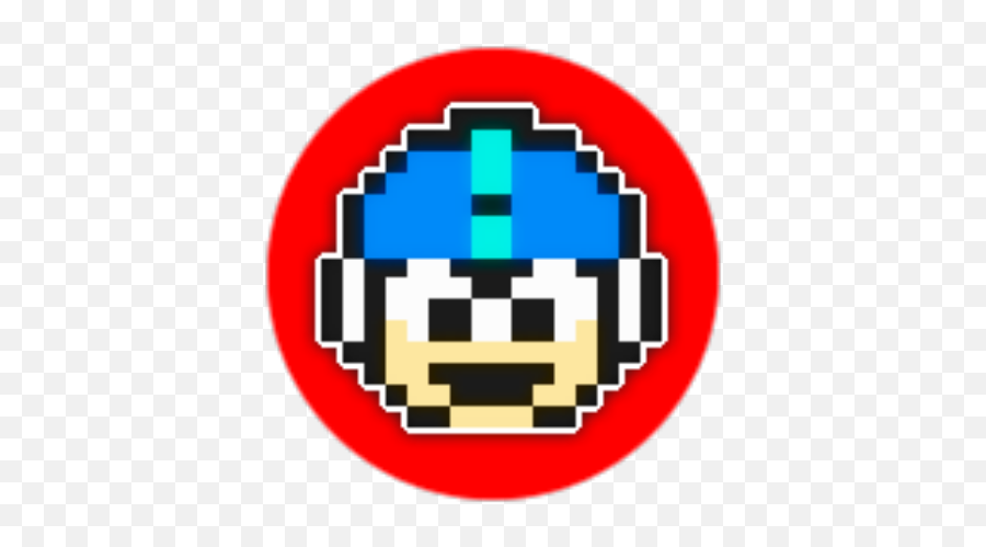 You Joined The Alpha Test - Roblox 8 Bit Mega Man Face Emoji,