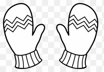 Free Gloves Cold Cliparts Download - Mittens Clipart Black And White Emoji,Emoji Art Free Neck Scarvesclipart