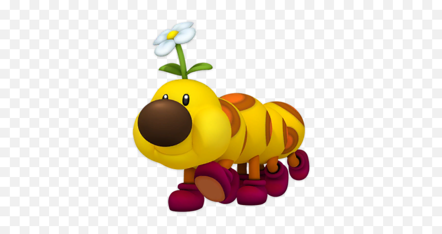 Wiggler - Super Mario Wiki The Mario Encyclopedia Mario Centipede Emoji,Chibi Vamire Emotion Attraction