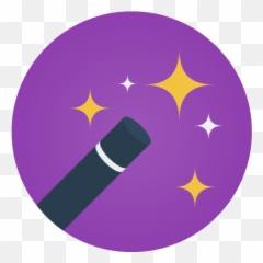 Magic Wand Free Icon Of Modern Flat Icon Set - Flat Magic Wand Icon Emoji,Magical Wand Emoticon