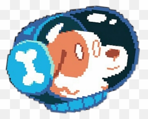Snapchat Space Dog Spacedog Astronaut - Pixel Art Space Dog Emoji,Emojis Snapchat Puppy