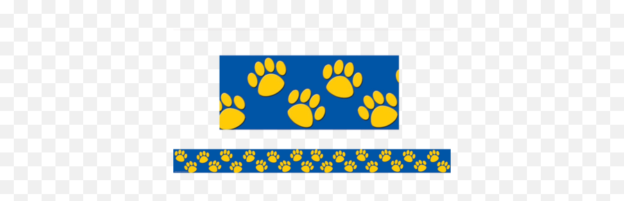 Border - Paw Bulletin Board Borders Emoji,Emoticon Bulletin Board Borders