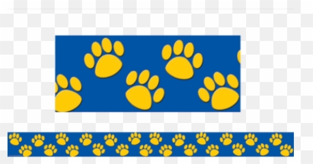 Border - Paw Bulletin Board Borders Emoji,Emoticon Bulletin Board Borders