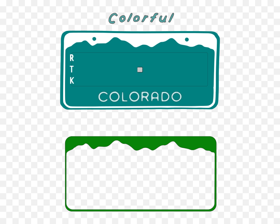Download Free Png Colorado License - Colorado License Plate Clip Art Emoji,Emoji License Plate