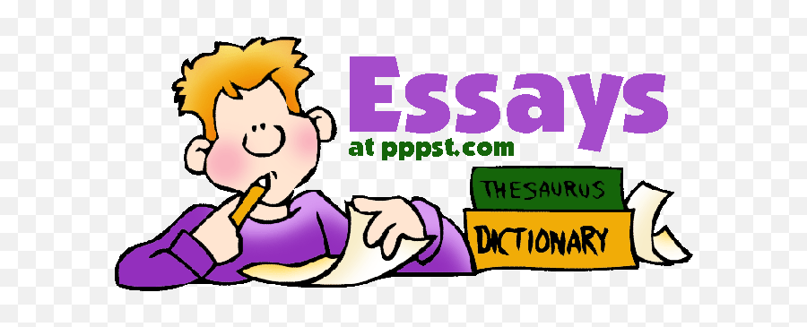 Essays Cliparts Png Images - Write An Essay Powerpoint Emoji,Essay Writing Emoticon