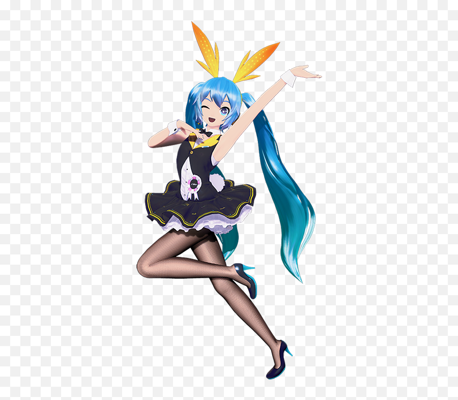 Hand In Hand - My Dear Bunny Miku Module Emoji,