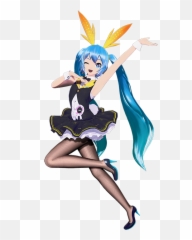 Hand In Hand - My Dear Bunny Miku Module Emoji,
