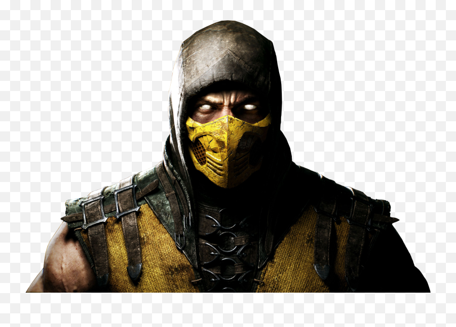 Mortal Kombat Game Characters Png Image Background Png Arts - Scorpion Mortal Kombat Png Hd Emoji,Mortal.combat Emojis