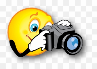 Smiley With Camera Clipart - Full Size Clipart 2149152 Emoji,Facebook Emoticon Camera Icon