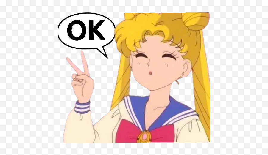 Sailor Moon Usagi Sticker Pack - Stickers Cloud Emoji,Manga Emotion Symbols -emote -smiley -emoji
