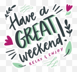 Happy Weekend By Marcossoft - Sticker Maker For Whatsapp Emoji,Have A Good Weekend Emojis