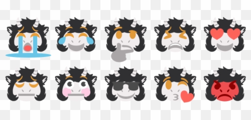 Emojis Commission U2014 Weasyl - Fictional Character Emoji,Furry Emoji