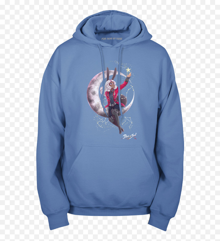 Moon Bunny Pullover Hoodie - Fictional Character Emoji,Blade And Soul Emojis
