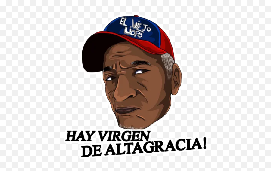 Viejo Liopo Stickers Whatsapp - Hay Virgen De La Altagracia Liopo Emoji,Descargar Emojis Para Whatsapp