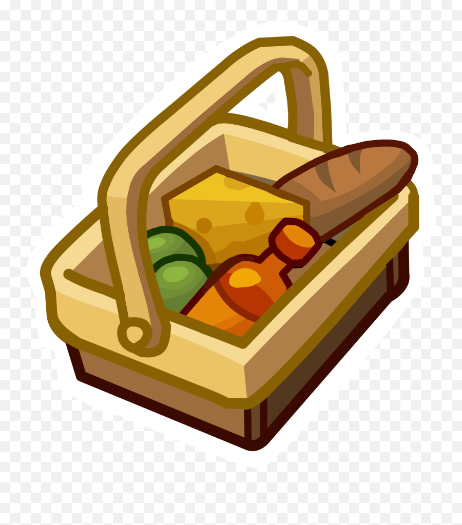 Picnic Basket Clipart - Clipart Food Picnic Basket Emoji,Picnic Basket Emoji