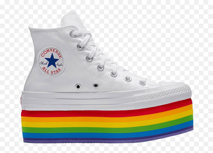 Pride Platform Converse Off 50 - Wwwnccccgoveg Sneakers Rainbow Platform Converse Emoji,Onverse Emoticons