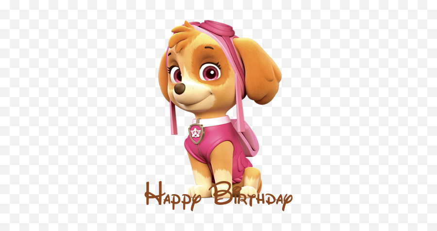 Free Paw Patrol Birthday Greeting Cards - Skye Paw Patrol Emoji,Emoji Birthday Cards