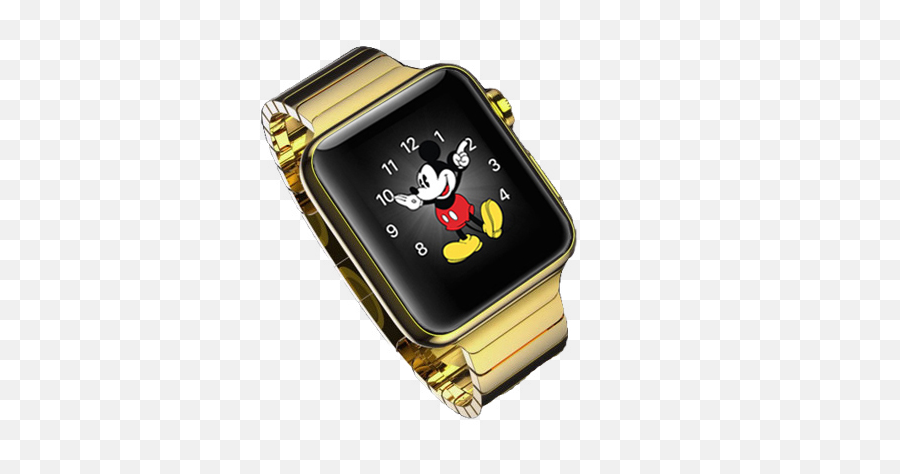24k Gold Plated Apple Watch Series 5 Truly Exquisite - Watch Strap Emoji,Apple Watch Emoji