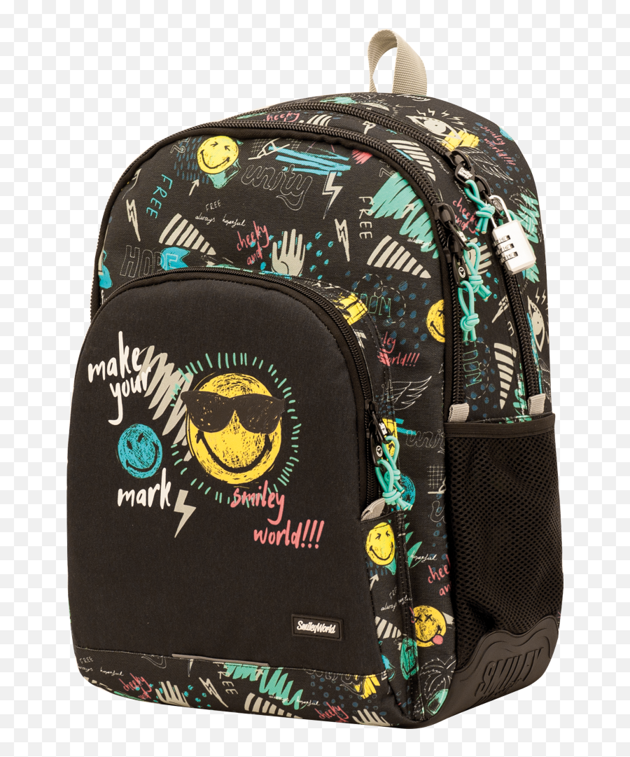 Mochila St A Carro - Backpack Emoji,Mochila Escolar Dos Emotions