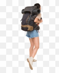 Fotos De Stock Gratis - Hiking Equipment Emoji,Emoticon Perdido Con Mochila