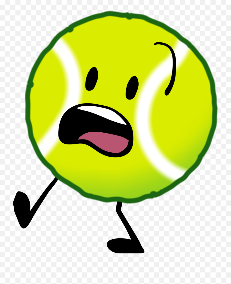 Tennis Ball Bfdi Object Shows Community Fandom - Object Show Tennis Ball Emoji,Japanese Emoticon For Gaming Headset