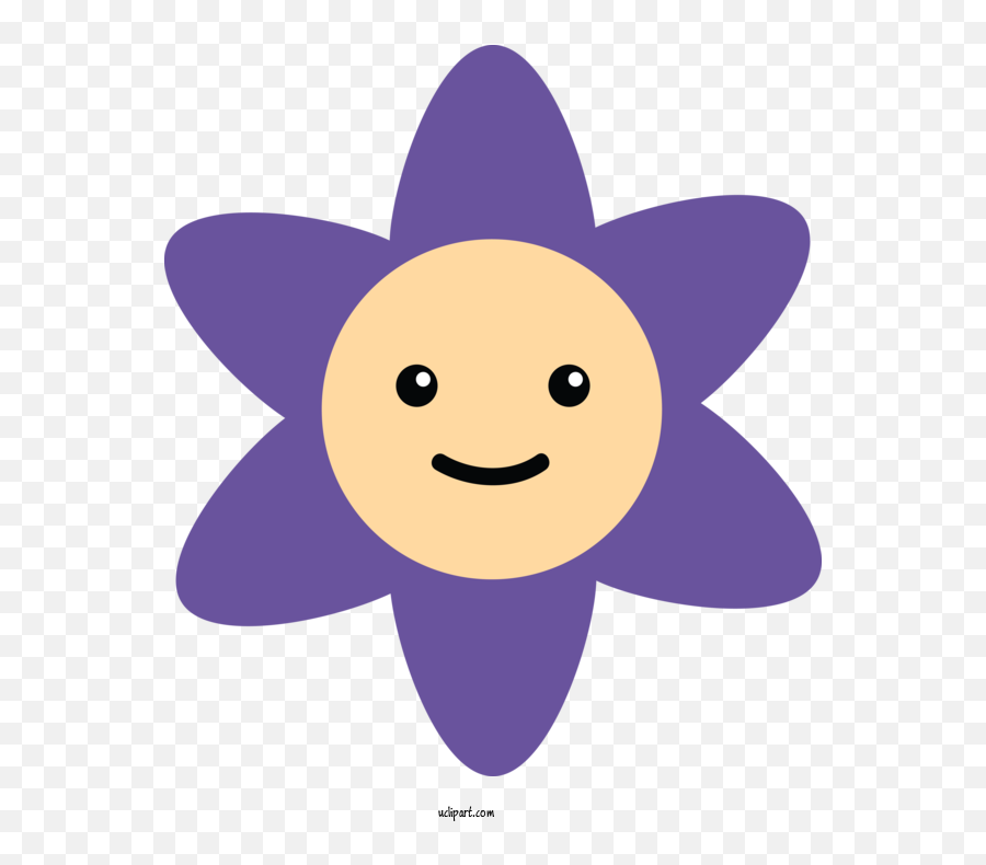 Icons Flower Smile Cartoon For Emoji - Flower Smile,Emoticon Flowers On Facebook