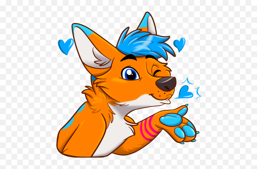 Avi Fox Sticker Pack By Avi Ginsberg - Avi Fox Telegram Sticker Emoji,Telegram Sticker Emotions