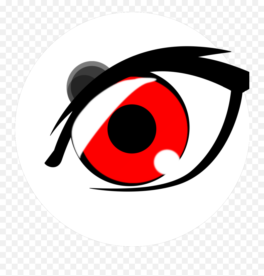 Vampire Anime Eye 2 Png Svg Clip Art - Dot Emoji,Bbcode Ghost Emoji