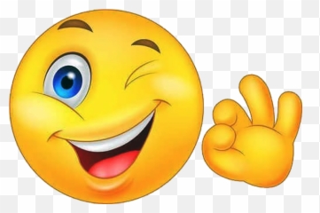 Download Ok - Transparent Background Wink Emoji Png,Okay Emoji