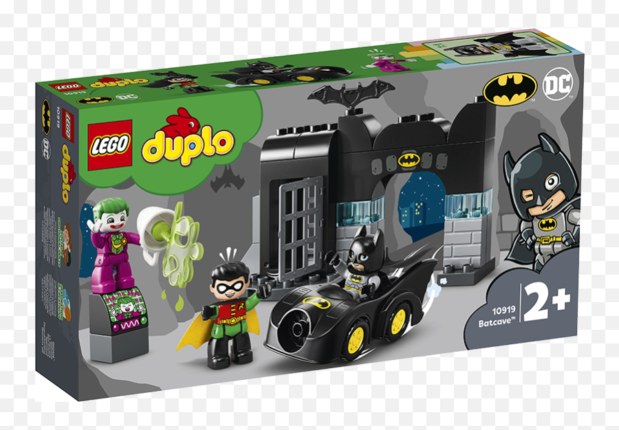 Lego 10919 Duplo Dc Super Heroes Batcave - Lego Duplo Batcave 10919 Emoji,Drawing Emotions On Duplos