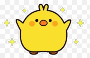 Sticker Maker - Kawaii Plump Little Chick Gif Emoji,Generador De Emoticons