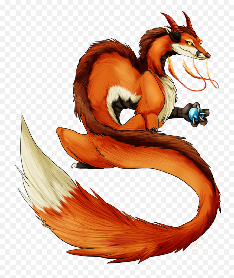 Foxsmanuh - Fox Dragon Emoji,Fox Amnimal Emotions
