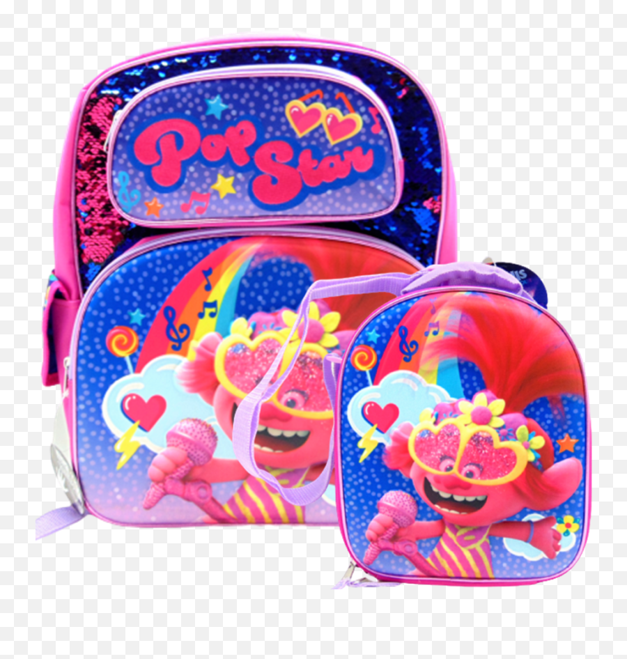 Trolls World Tour Full Size - Trolls World Tour Backpack Emoji,Troll Emoji Thowing Up Trolls World Tour Full Size - Trolls World Tour Backpack Emoji,Troll Emoji Thowing Up
